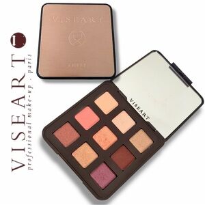 Viseart Tryst Eyeshadow Palette — Peach, Coral, Copper & Rose Shades